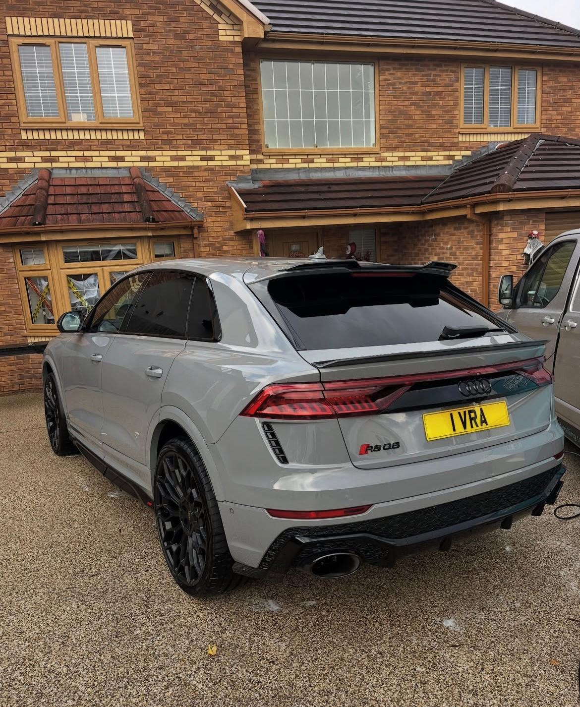 Premium Detailing Audi Rsq8 Rear | The Auto Spa mobile detailing, South Wales
