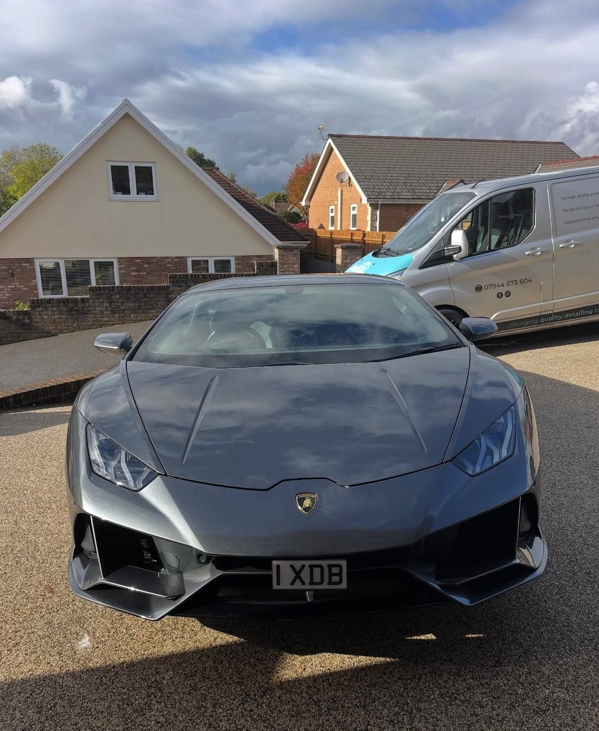 Ceramic Coating Lamborghini Huracan | The Auto Spa mobile detailing, South Wales