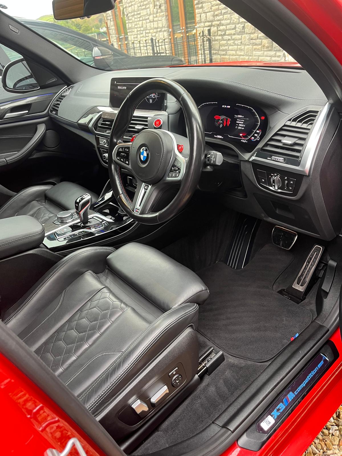 Interior Deep Clean Bmw X3m | The Auto Spa mobile detailing, South Wales