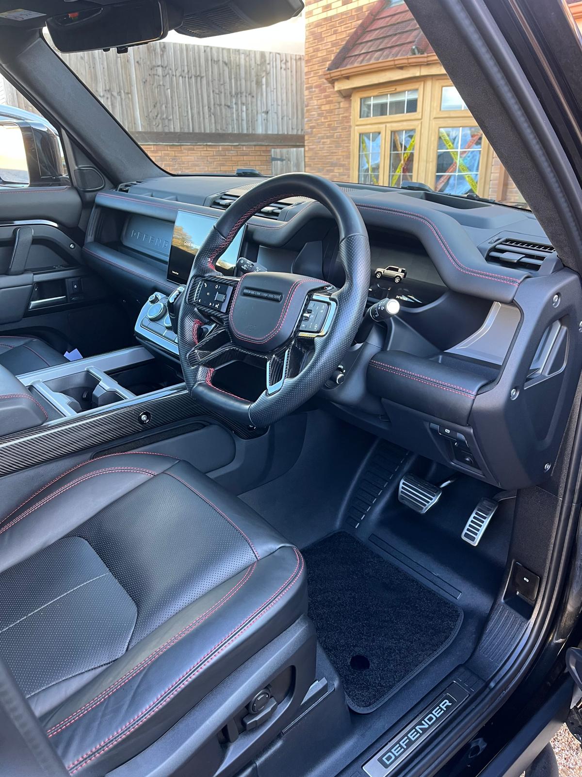 Interior Deep Clean Land Rover Defender | The Auto Spa mobile detailing, South Wales