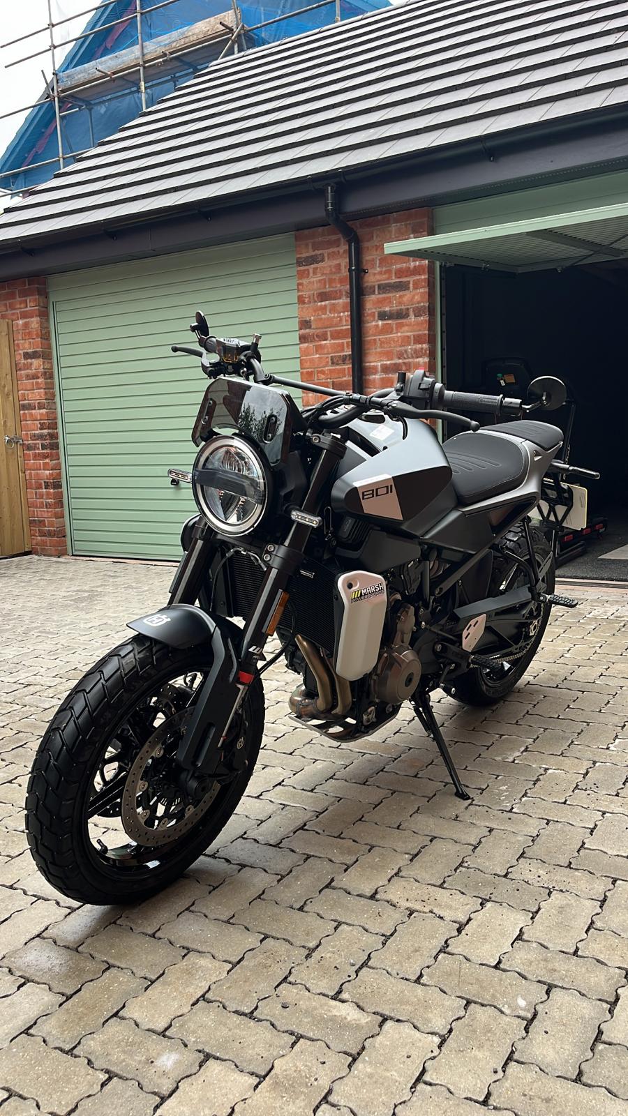 Motorbike Detailing Husqvarna | The Auto Spa mobile detailing, South Wales