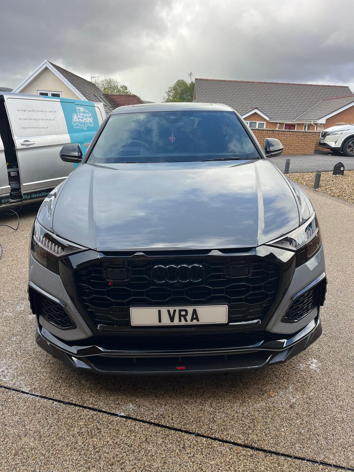 Premium Detailing Audi Rsq8 Front | The Auto Spa mobile detailing, South Wales